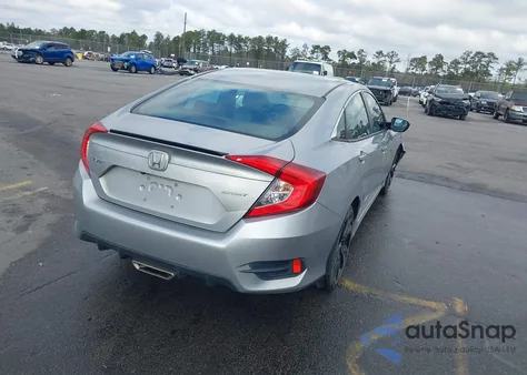 2019 Honda Civic Sport из США, поврежденный, VIN 2HGFC2F88KH604602